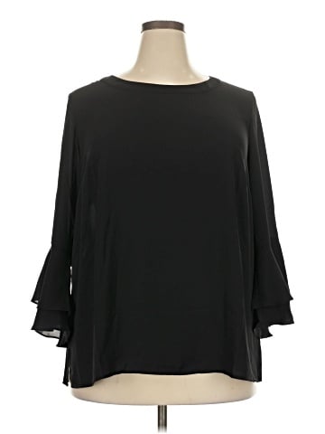 Joan Rivers 3/4 Sleeve Blouse (view 1)