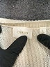 Cyrus Graphic Ivory Pullover Sweater Size L - photo 7