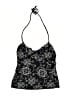 Kenneth Cole REACTION Floral Black Swimsuit Top Size S - photo 1