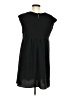 Signature Studio Solid Black Casual Dress Size M - photo 2