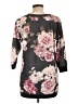 Eyeshadow Gray 3/4 Sleeve Top Size L - photo 2