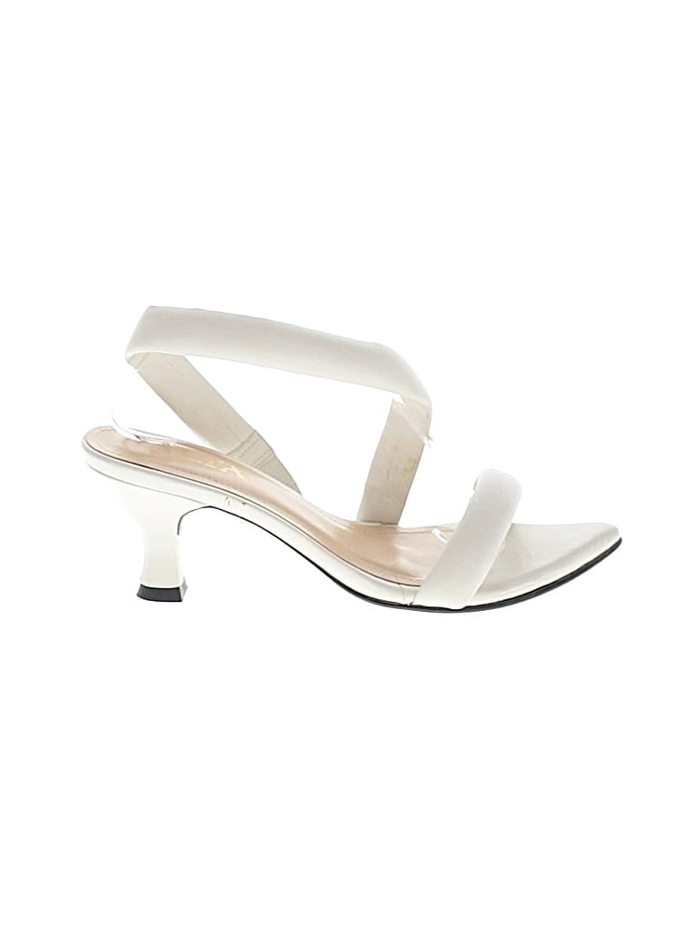 Pre-owned Assorted Brands Sandals In Ivory