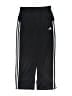 Adidas 100% Polyester Black Track Pants Size L (youth) - photo 1