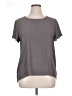 Ann Taylor Gray Short Sleeve Top Size XL - photo 1