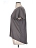 Ann Taylor Gray Short Sleeve Top Size XL - photo 5