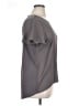 Ann Taylor Gray Short Sleeve Top Size XL - photo 4