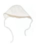 Assorted Brands 100% Pima Cotton Ivory Beanie Size 0-3 mo - photo 1