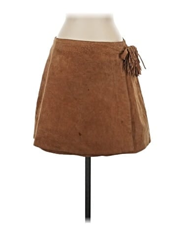 JouJou Leather Skirt (view 1)