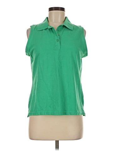 Cherokee Sleeveless Button-Down Shirt (view 1)