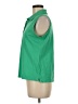 Cherokee Green Sleeveless Button-Down Shirt Size M - photo 5