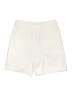 Assorted Brands 100% Polyester Solid Ivory Shorts Size 10 - photo 2