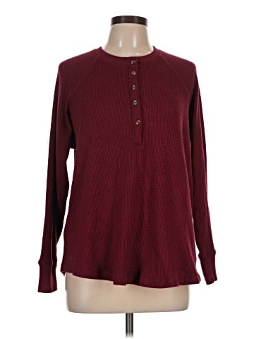 American Eagle Outfitters Long Sleeve Henley (view 1)