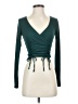 Ultra Flirt Teal Long Sleeve Top Size XS - photo 1