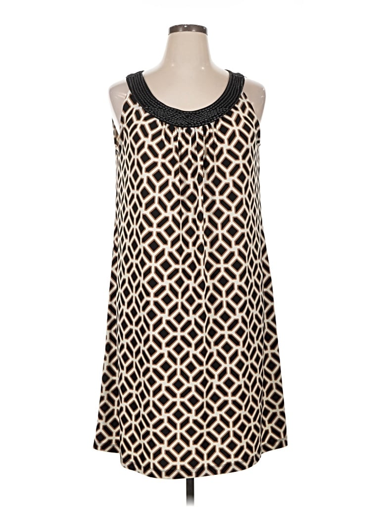 Pre-owned 212 Collection Casual Dress In Brown