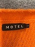 Motel Orange Pullover Sweater Size S - photo 7
