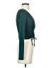 Ultra Flirt Teal Long Sleeve Top Size XS - photo 4
