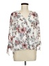 Weston 100% Polyester Ivory 3/4 Sleeve Blouse Size M - photo 1