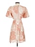 Adelyn Rae 100% Polyester Paisley Pink Cocktail Dress Size XS - photo 2