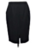 Elie Tahari Solid Black Formal Skirt Size 4 - photo 2