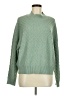 fat face Chevron-herringbone Green Turtleneck Sweater Size 8 - photo 1