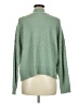 fat face Chevron-herringbone Green Turtleneck Sweater Size 8 - photo 2