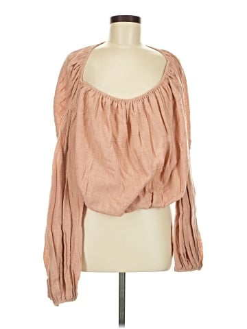 Olivaceous Long Sleeve Blouse (view 1)