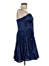 As U Wish 100% Polyester Blue Cocktail Dress Size L - photo 4