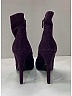 Prada Purple Suede Ankle Boots Size EU 37 1/2 - photo 7