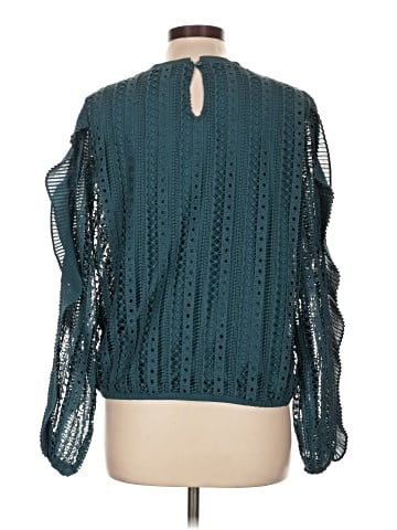 Calligraphie Long Sleeve Blouse (view 2)