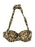 Gottex Animal Print Tan Swimsuit Top Size 6 - photo 1
