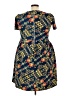 Lularoe Paisley Blue Casual Dress Size 2X - photo 2