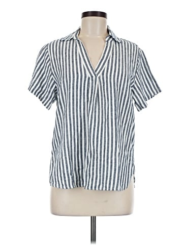 Banana Republic Factory Store Short Sleeve Blouse (view 1)