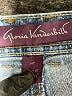 Gloria Vanderbilt Hearts Blue Jeans Size 14 Petite - photo 4