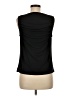 Ann Taylor LOFT Black Sleeveless Blouse Size M - photo 2