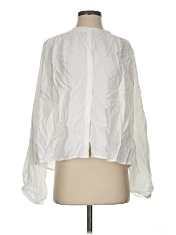 Scoop Long Sleeve Blouse (view 1)