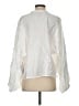 Scoop White Long Sleeve Blouse Size S - photo 2