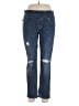 Rock & Republic Hearts Blue Jeans Size 12S - photo 1