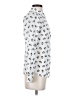 Freebird Animal Print White Long Sleeve Blouse Size S - photo 4