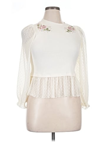 Self Esteem Long Sleeve Blouse (view 1)