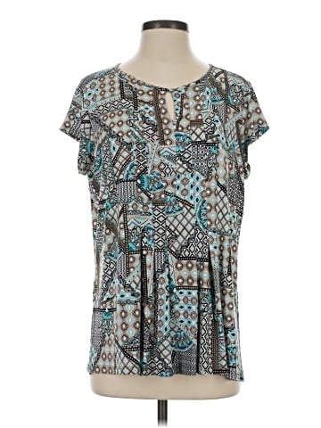 N Touch Short Sleeve Blouse (view 1)