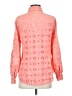 Dylan 100% Cotton Pink Long Sleeve Blouse Size XS - photo 2