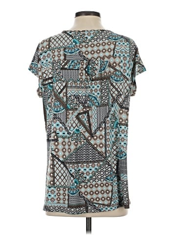 N Touch Short Sleeve Blouse (view 2)