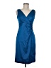 Donna Ricco Blue Cocktail Dress Size 6 Petite - photo 1