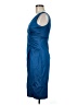 Donna Ricco Blue Cocktail Dress Size 6 Petite - photo 5