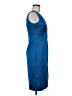 Donna Ricco Blue Cocktail Dress Size 6 Petite - photo 4