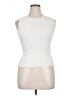 H By Halston Ivory Sleeveless Top Size XL - photo 1