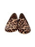 J.Crew Animal Print Brown Flats Size 7 1/2 - photo 2