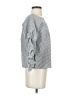 Neiman Marcus Gray Long Sleeve Blouse Size S - photo 4