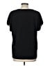 Unbranded Black Short Sleeve Blouse Size L - photo 2