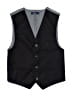 IZOD 100% Polyester Black Tuxedo Vest Size 8 REG - photo 1